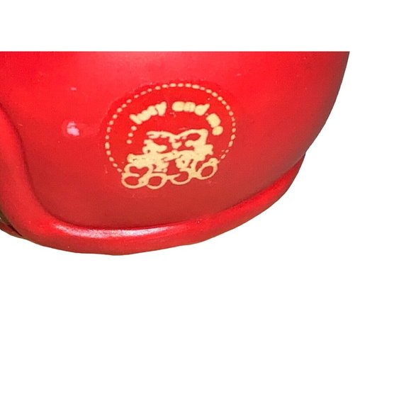 Enesco Lucy and Me Figurine Lucy Rigg Football Player Bear 1982 - Picture 4 of 7